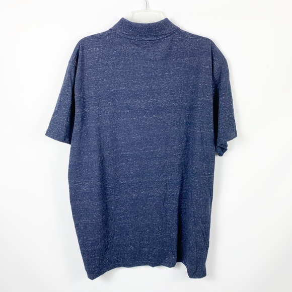 St. John's Bay NWT XL Polo Blue Quick Dri Easy - Picture 2 of 3